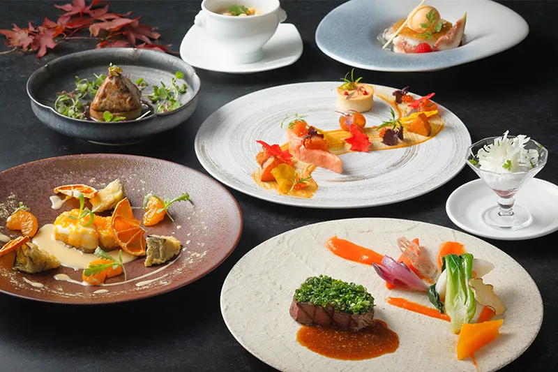 Seasonal Dinner Course for Autumn ～Premium～