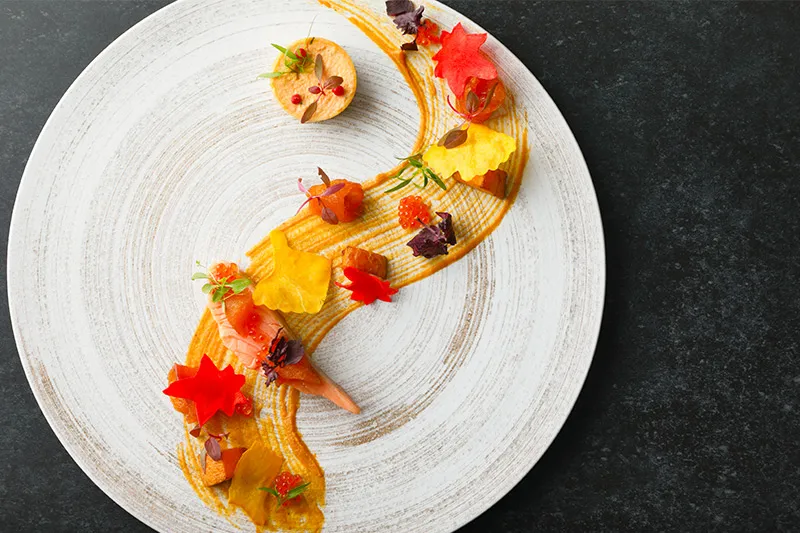 Seasonal Dinner Course for Autumn ～Premium～